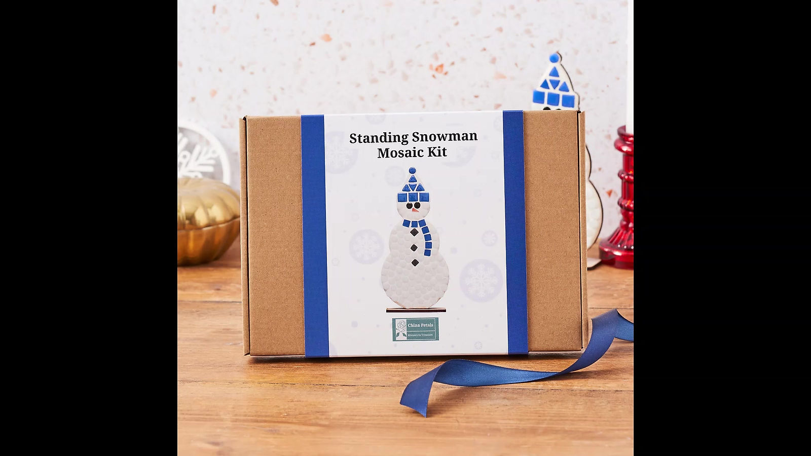 Standing Snowman Mosaic Kit How To Video